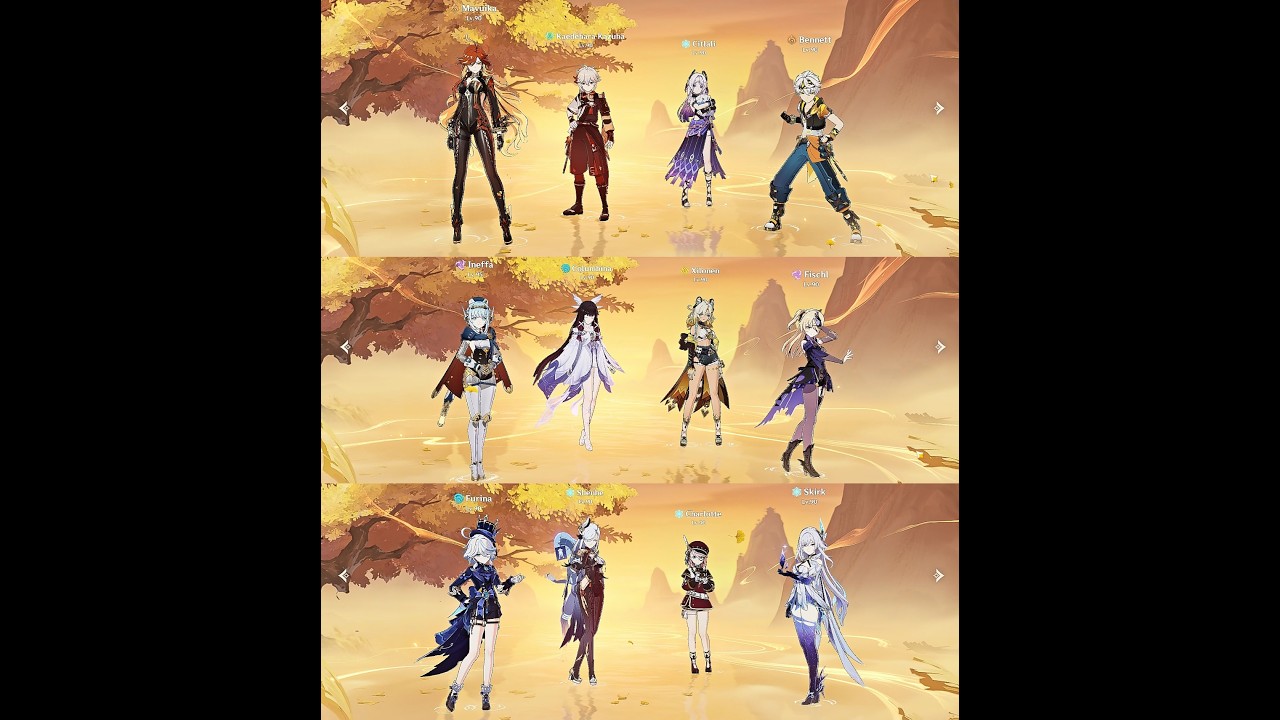 Genshin Impact Stygian Onslaught: Mode-Fearless Luna 5 Mavuika, Ineffa and Skirk Main Mar 4