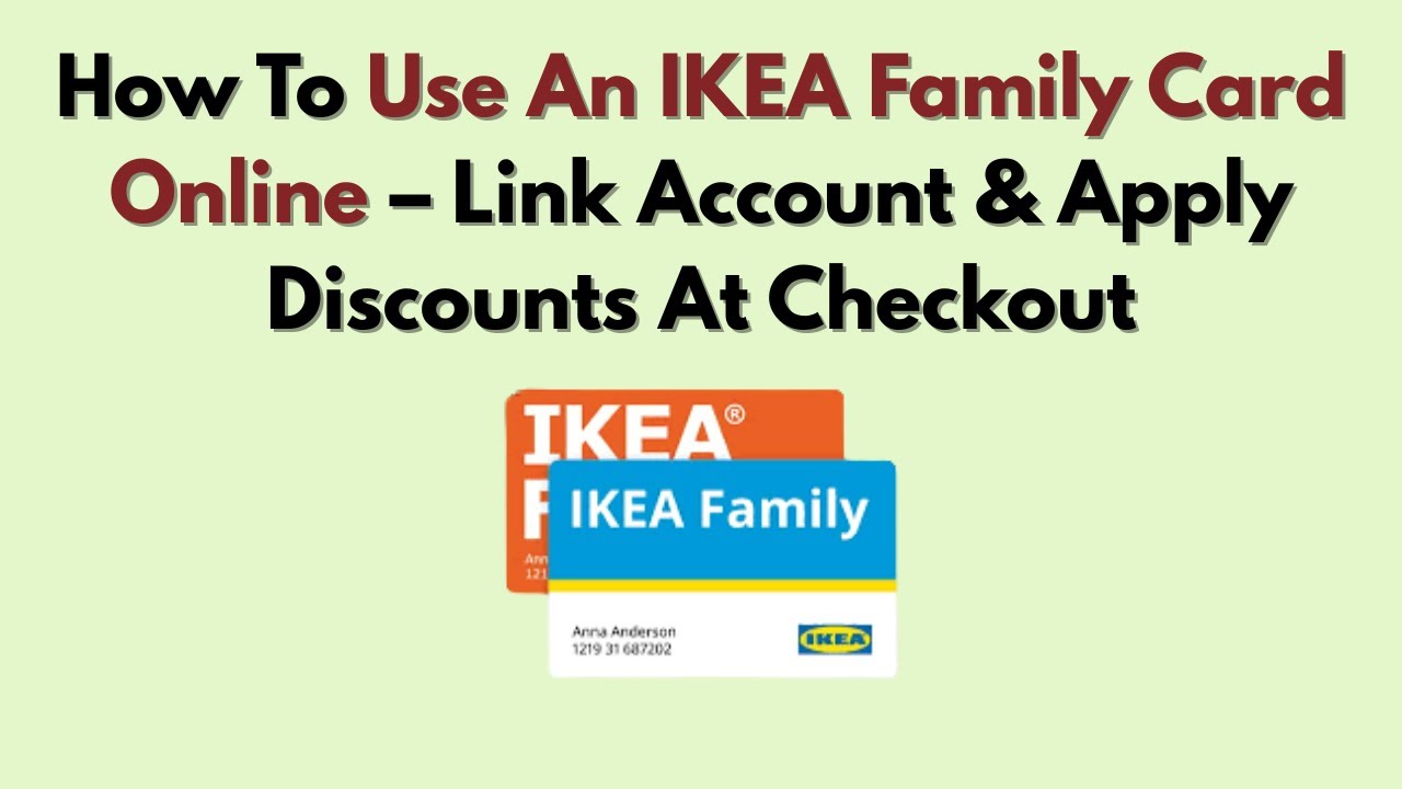 Как использовать карту IKEA Family Card онлайн: привяжите учетную запись и применяйте скидки при ...