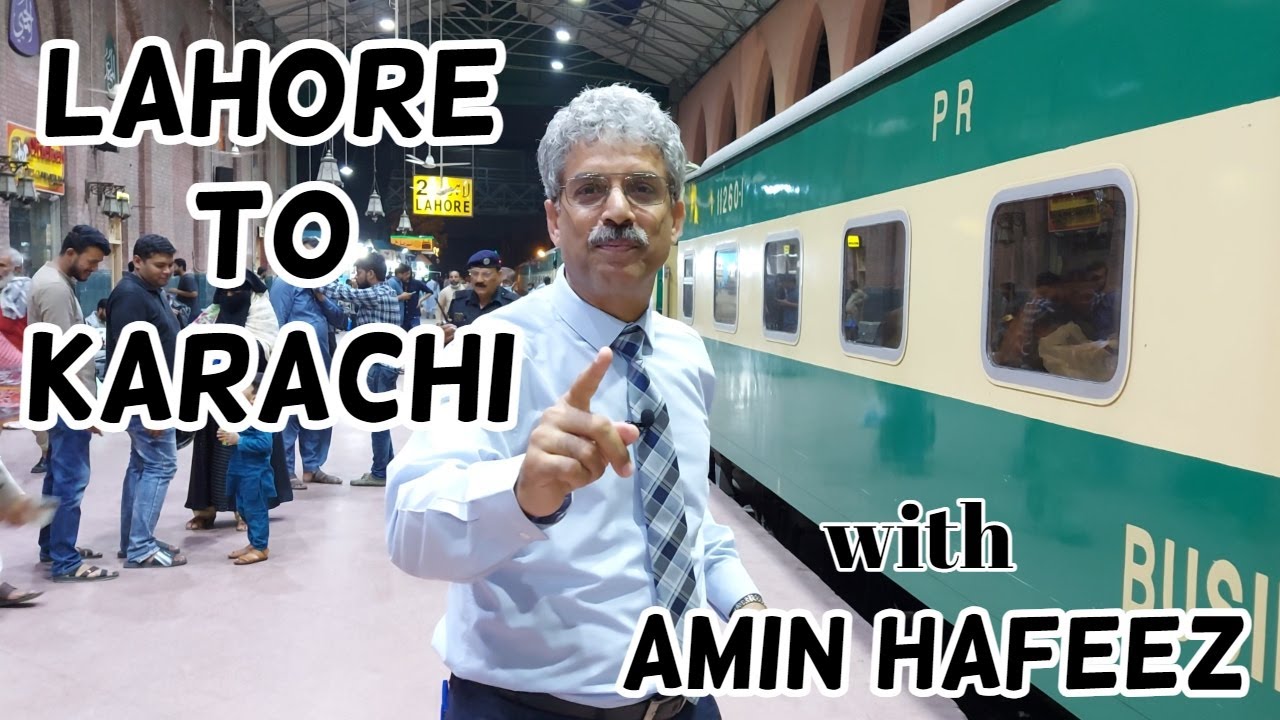 Lahore se Karachi ka safar | Amin Hafeez