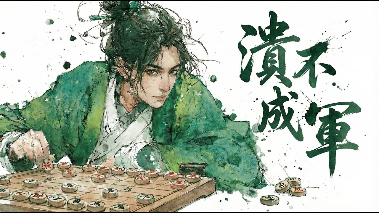 中國風神曲 - 潰不成軍 (Scattered Pieces)【墨韻音穀】 | 新國風 Original | 動態歌詞 Pinyin Lyrics | 高音質