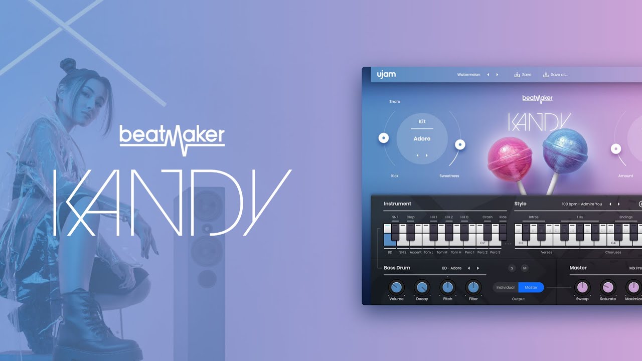 @ujamInstruments presents: Beatmaker KANDY