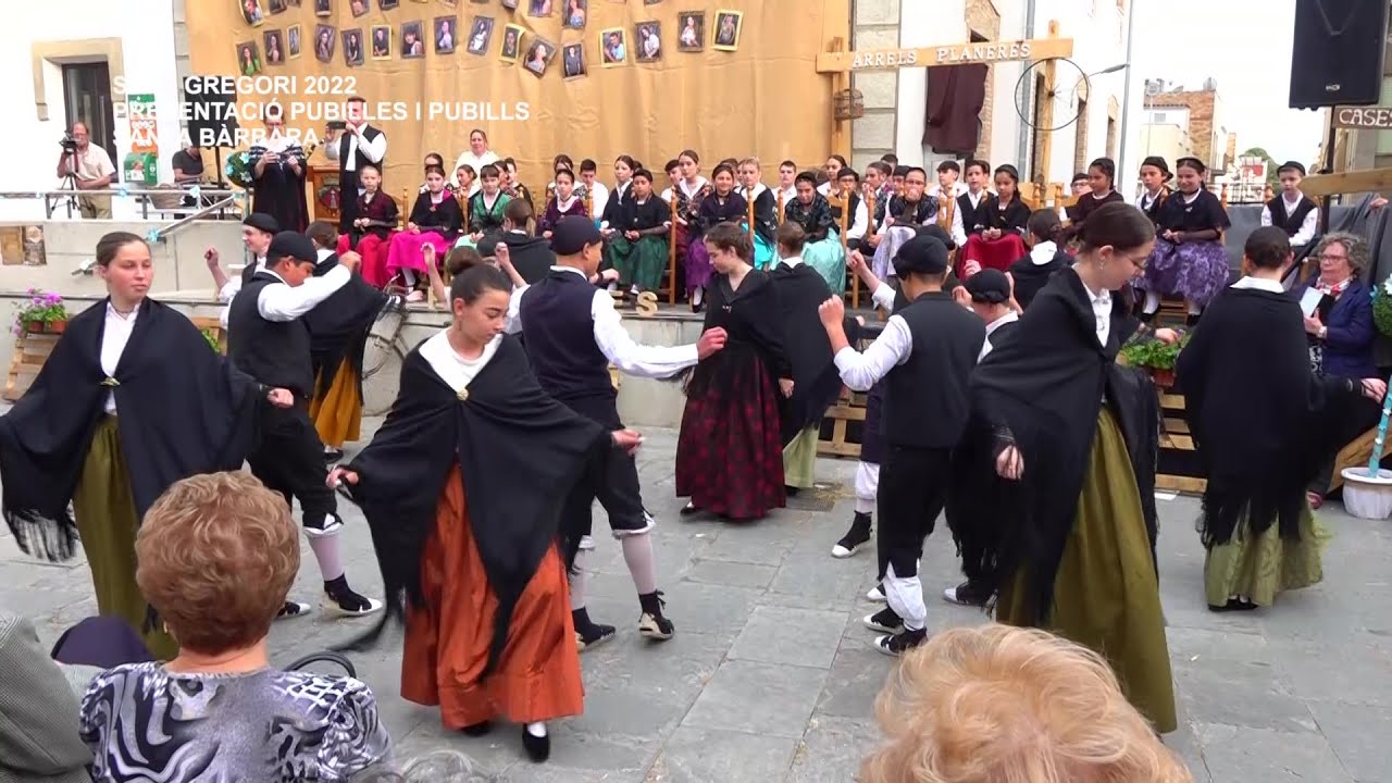 Sant Gregori: Presentació de les Pubilles i Pubills 2022 a Santa Bàrbara