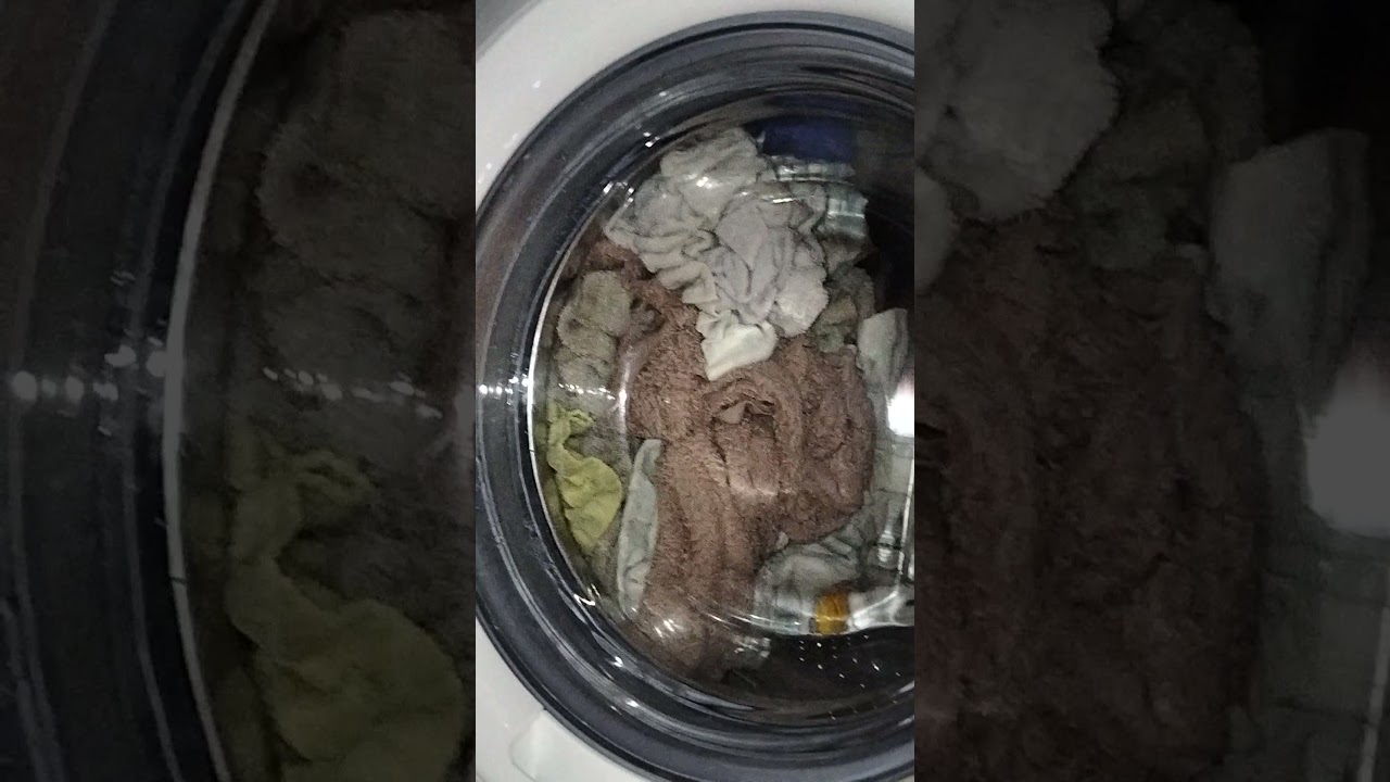 pranie i wirowanie ręczników na prog dziecięce  mojej nowej pralce Samsung