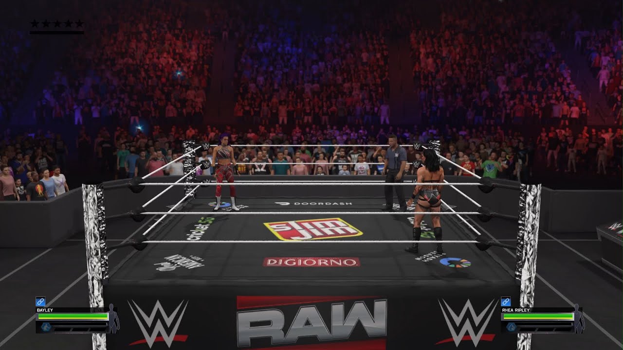 Gameplay WWE 2K25 Universe Mode #29 - Monday Night Raw