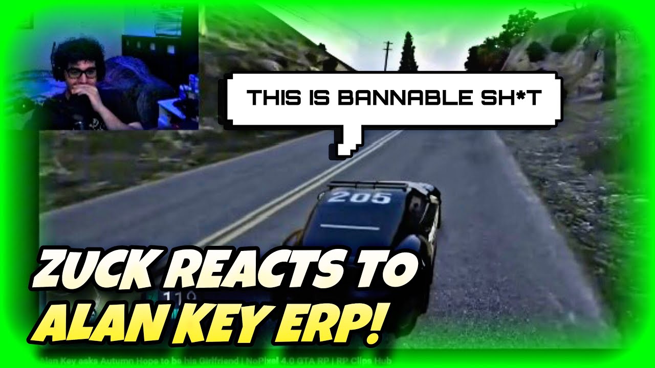 Zuck Reacts To Alan Key and Autumn Hope ERP | Besties | NoPixel GTA RP | NoPixel Clips