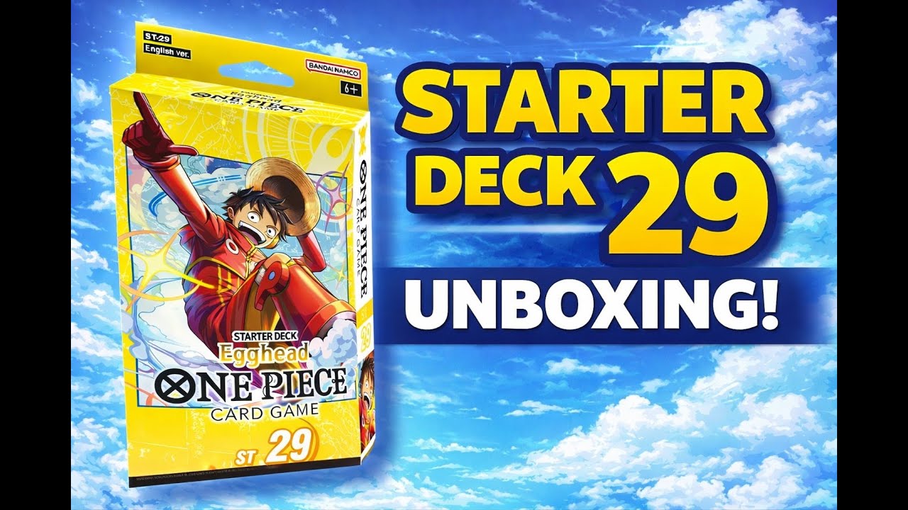 Starter Deck 29 Unboxing - A New Meta Contender?