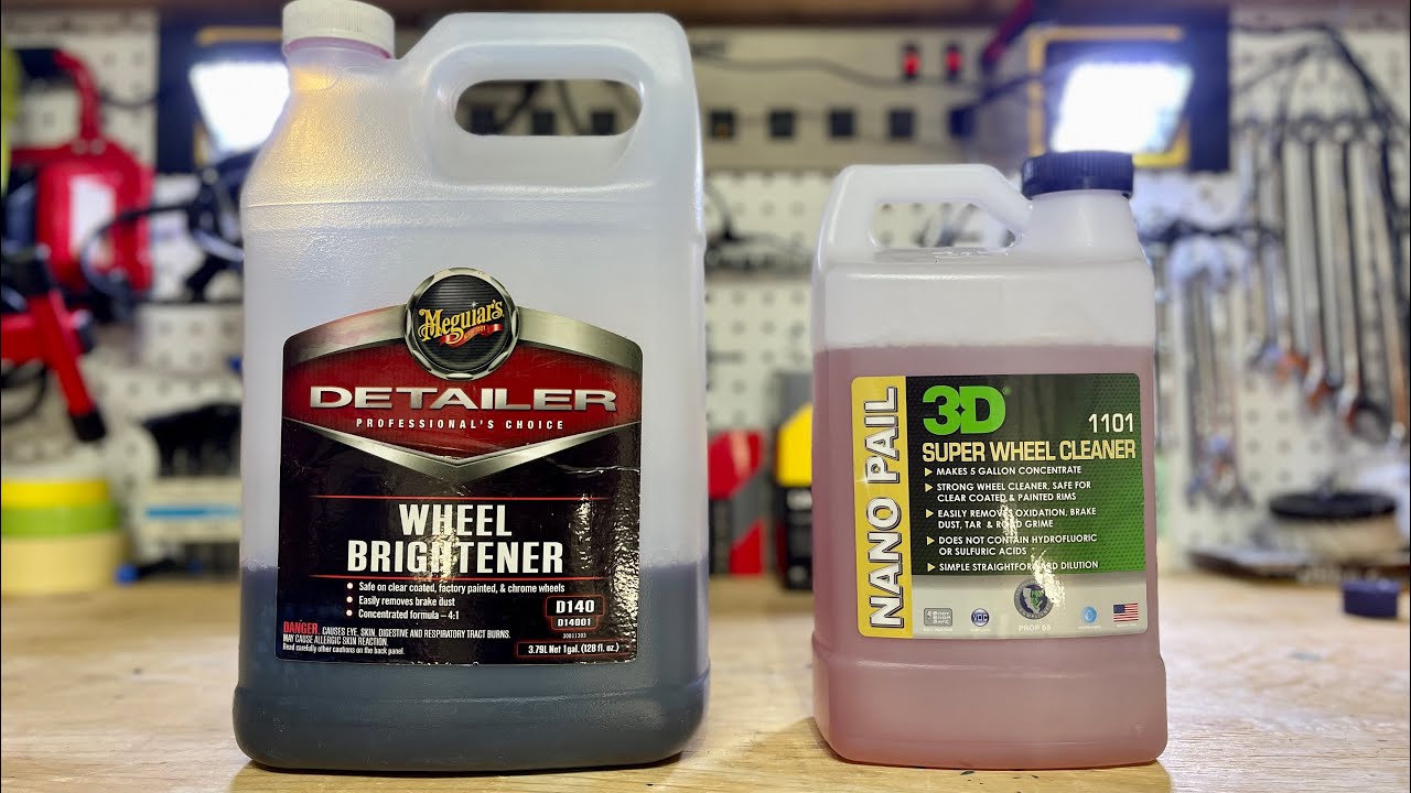 3D Nano Pail Super Wheel Cleaner - can it out clean acid wheel cleaners?