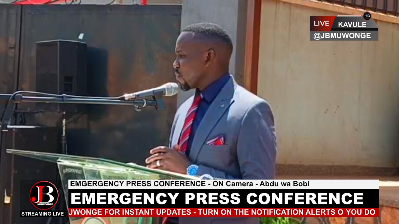 First Ever Press Conference sice elections - Joel Ssenyonyi Speaks out on the current Situation.