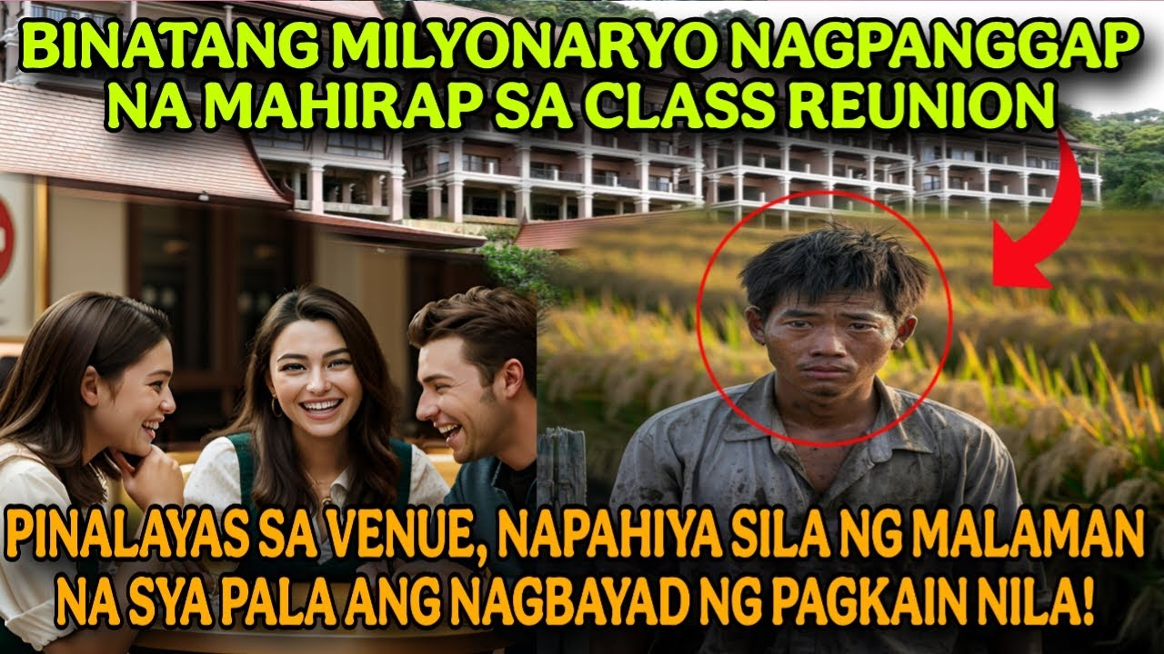 BINATANG MILYONARYO NAGPANGGAP NA MAHIRAP SA KANILANG REUNION PINALAYAS SA VENUE | MJG STORIES