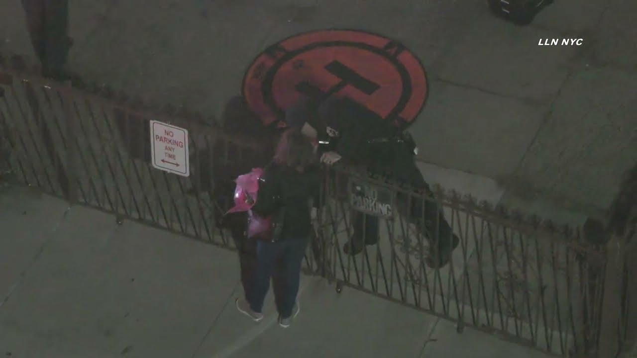 Cops Remove Lady from Fire, Then She Harasses FDNY Drone Guys / Bath Beach Brooklyn 4.10.23