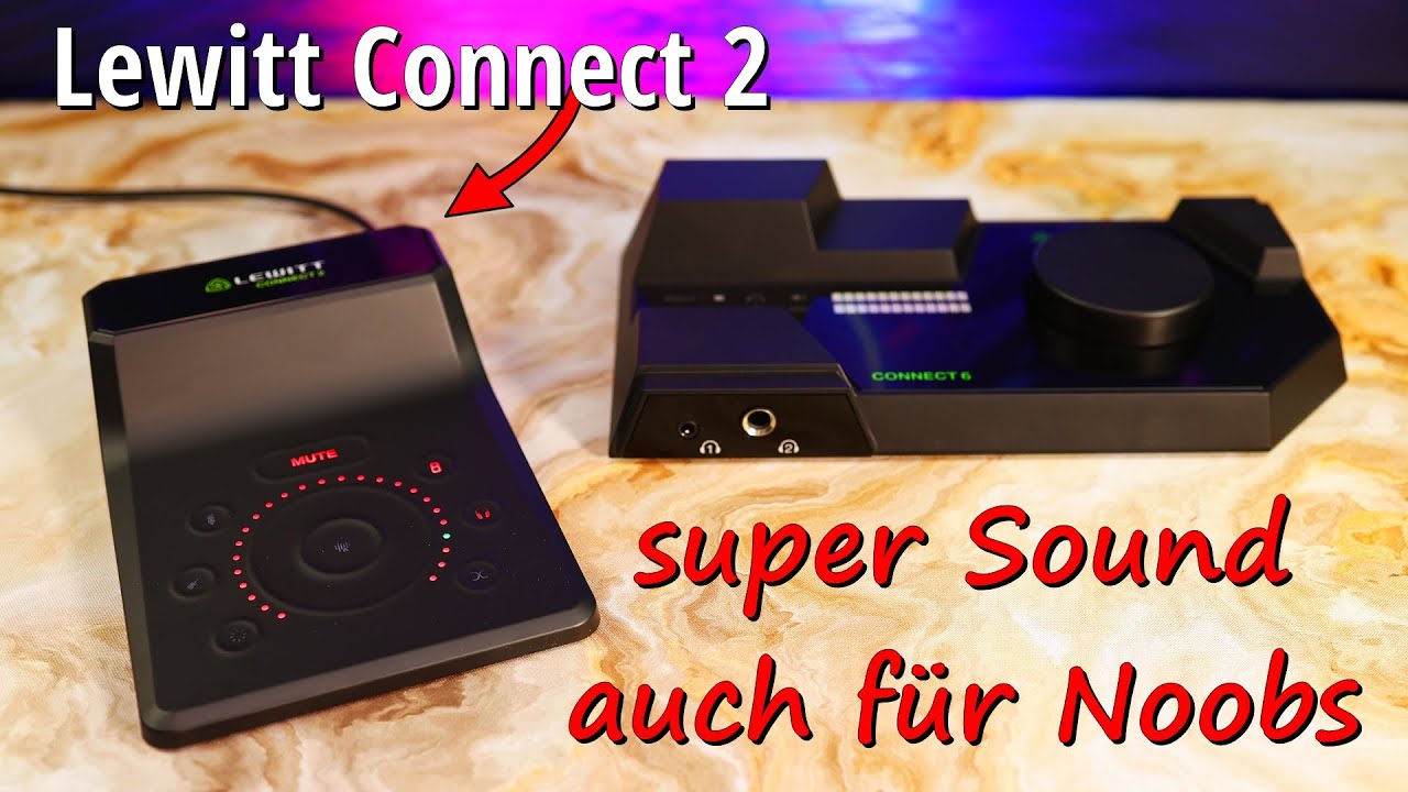 Ideal f&uuml;r Einsteiger | Lewitt Connect 2 Audio-Interface