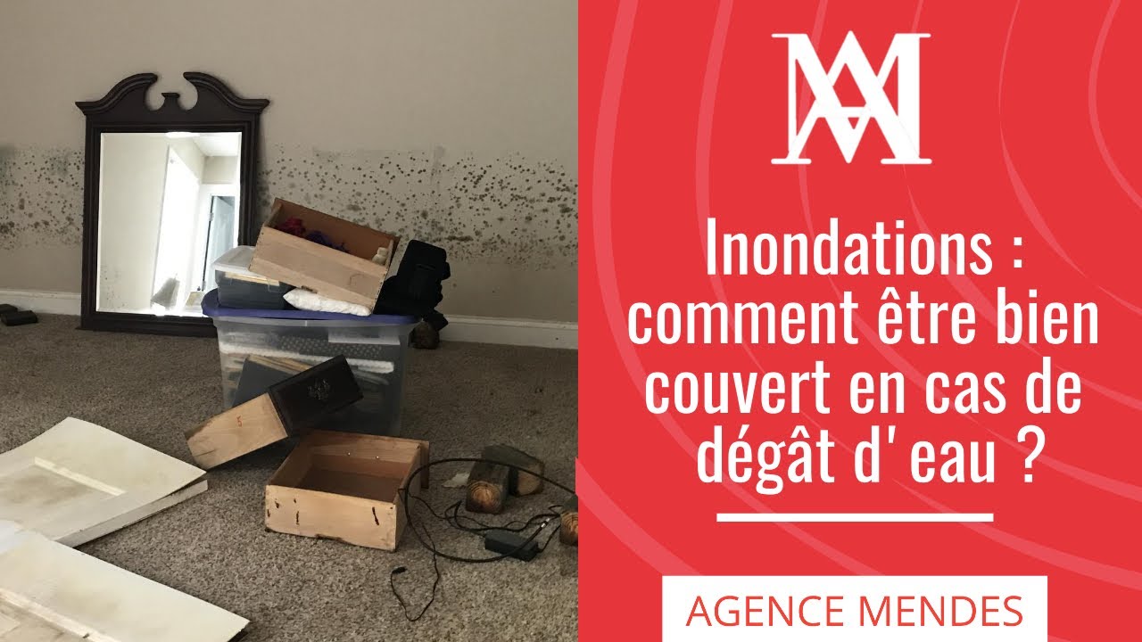 Inondations : comment être bien couvert en cas de dégât d'eau 💧