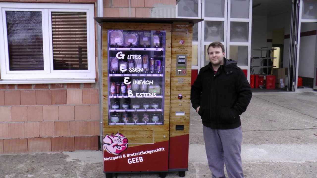 Wurstomat in Schweinfurt / Oberndorf - SW-N.TV