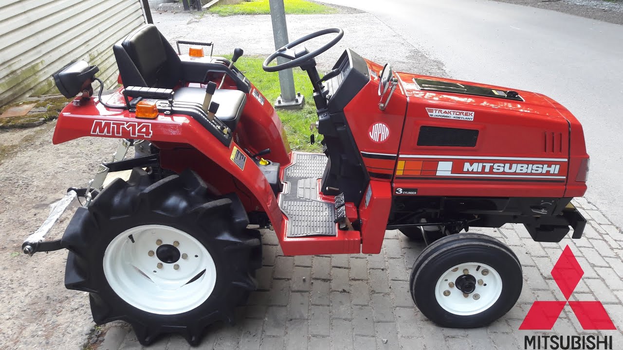 Mitsubishi MT14 14KM Mini Traktorek Japoński
