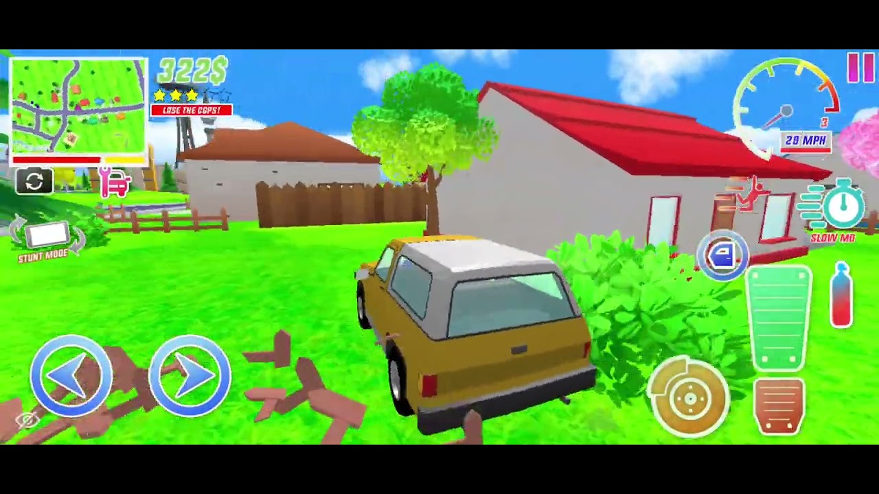Getting 5 star wanted on dude theft wars