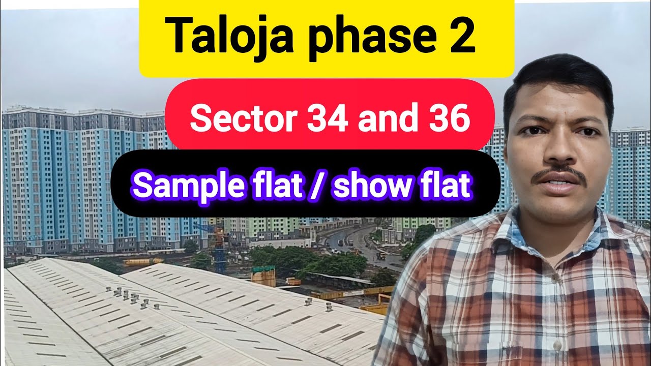 CIDCO lottery 2024 taloja 🏢 sector 34 sample flat 🏠 sector 36 sample flat 🏢LIG sample flat taloja