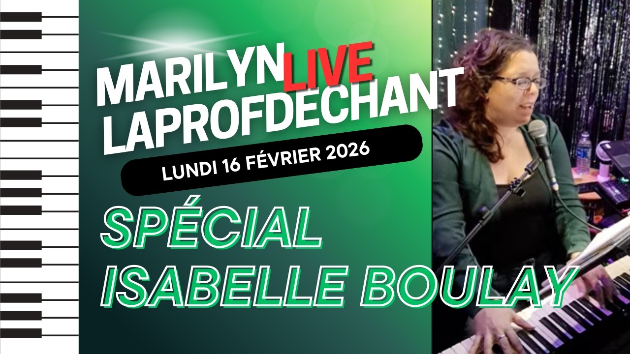 Isabelle Boulay 🎤🎹Spectacle Hommage