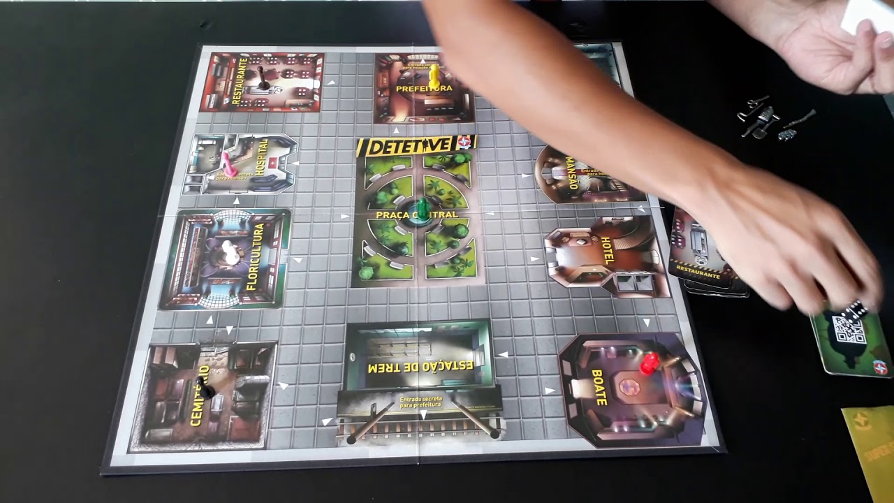 DETETIVE: Como jogar(Tutorial basico).