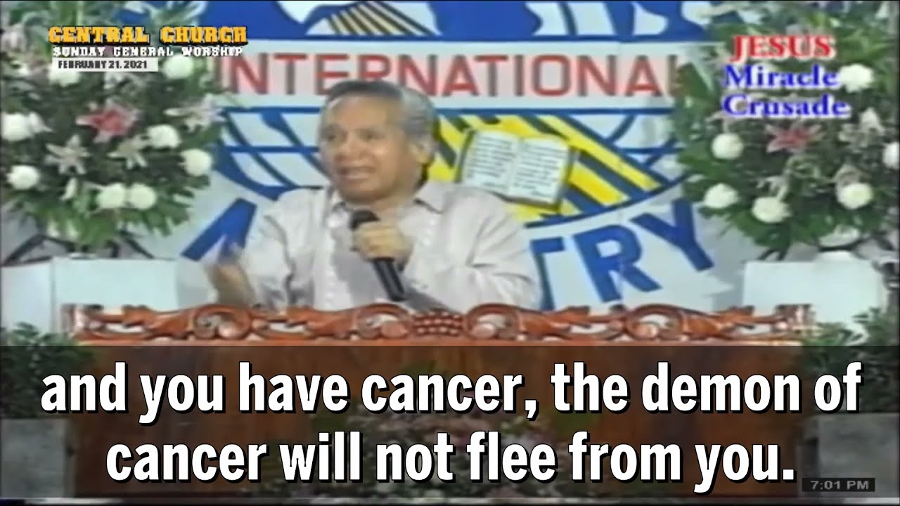 (04) Preaching of Beloved and Honorable Evangelist Wilde Almeda • Translated contextually.