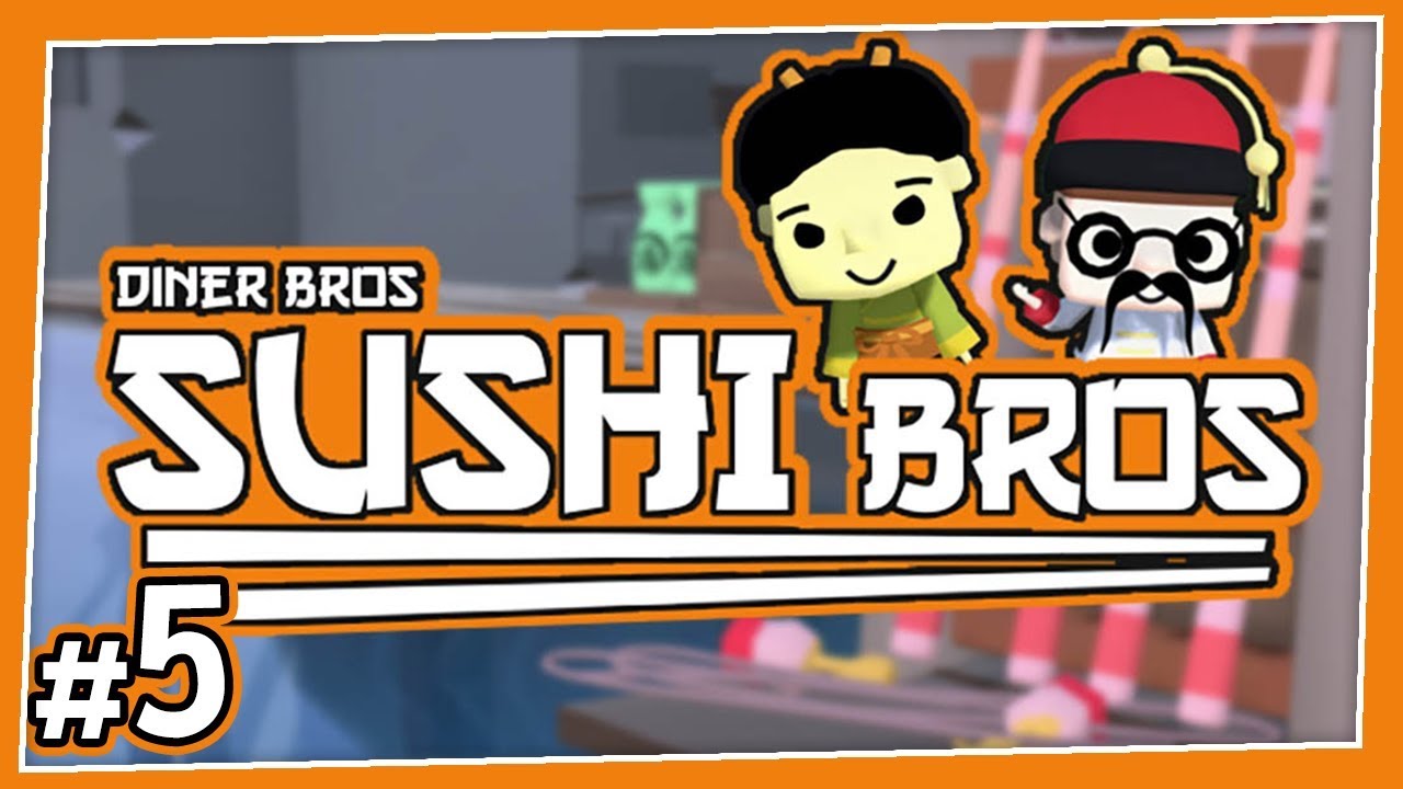 Sushi Bros - #5 - Final Critic!! (4-Player Diner Bros Gameplay)