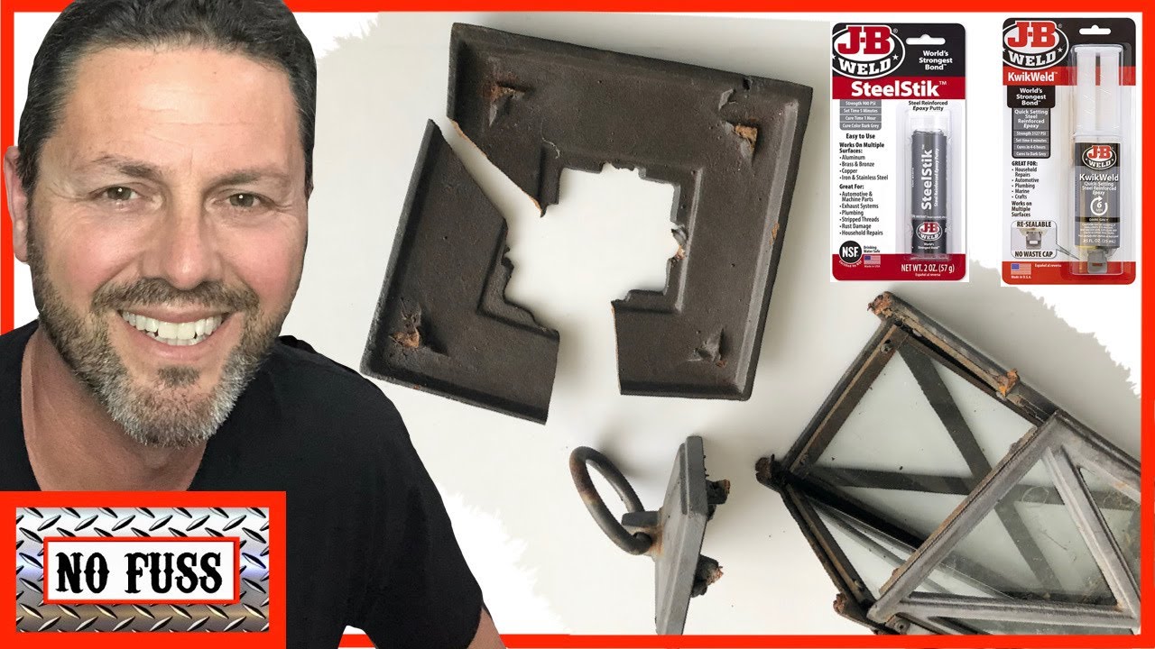 Сделай сам | Как отремонтировать чугун с помощью JB WELD | Без лишних хлопот