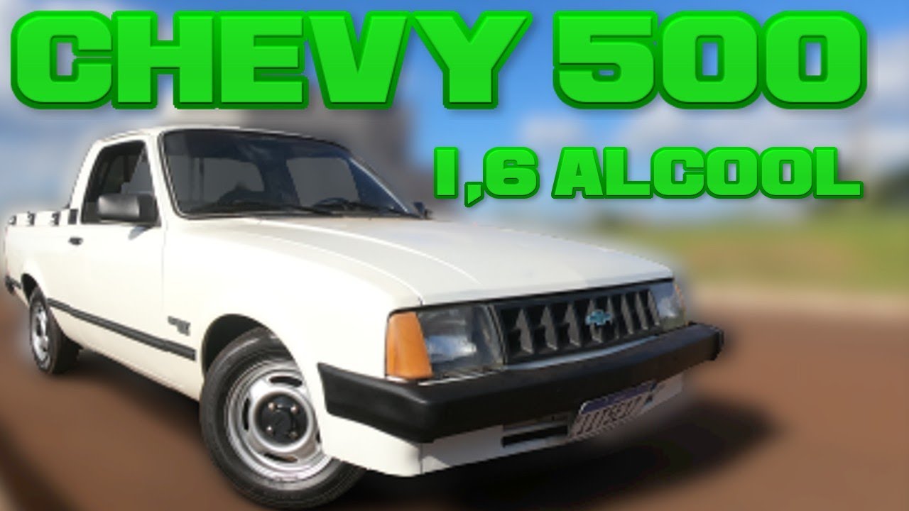 Chevy 500,  a picapinha da gm com tração traseira.
