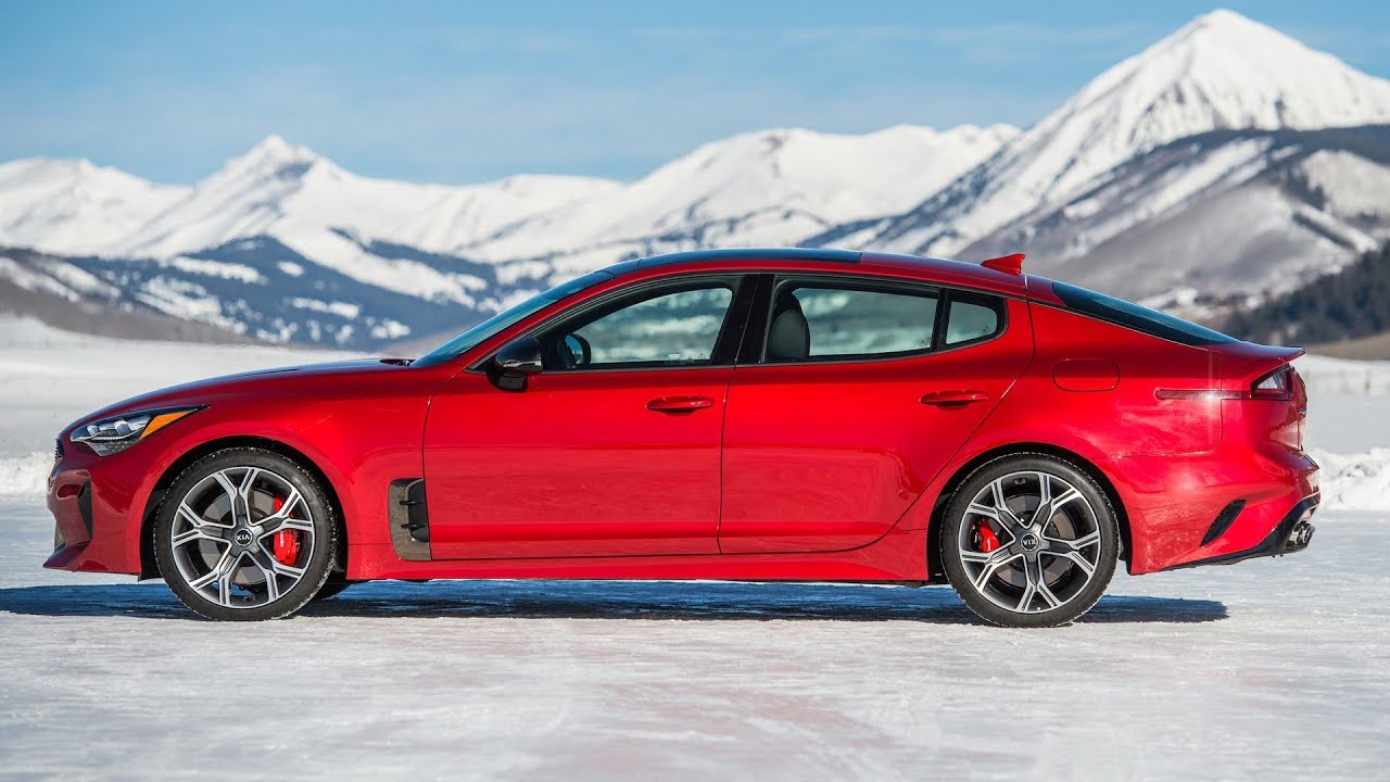 Kia Stinger AWD vs. The Ice Track