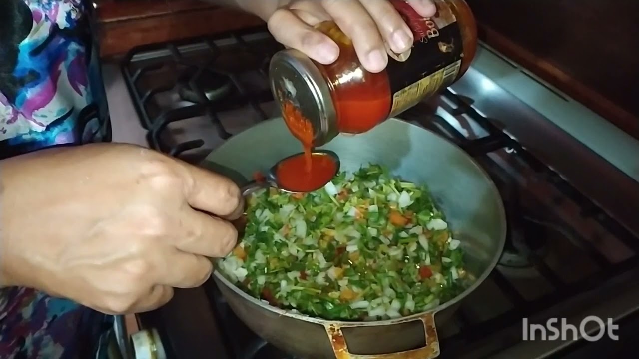 paso a paso para la preparación del Pisillo de pescado venezolano