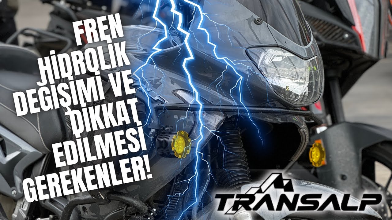 Fren Hidroliği Nasıl Değiştirilir? Dikkat edilmesi gereken noktalar! - Honda Transalp 650