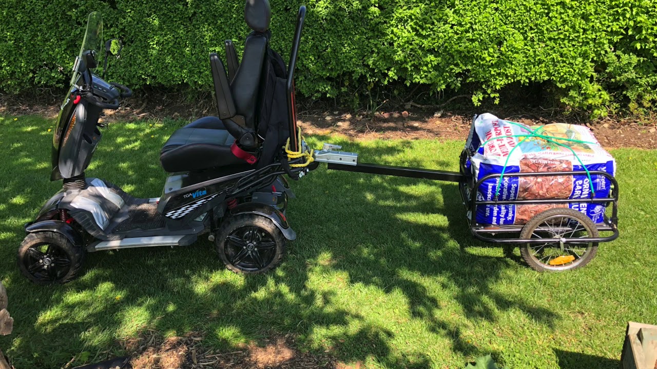 Enjoying an allotment with a mobility scooter - Mark Boss talks about his TGA Vita X on the radio