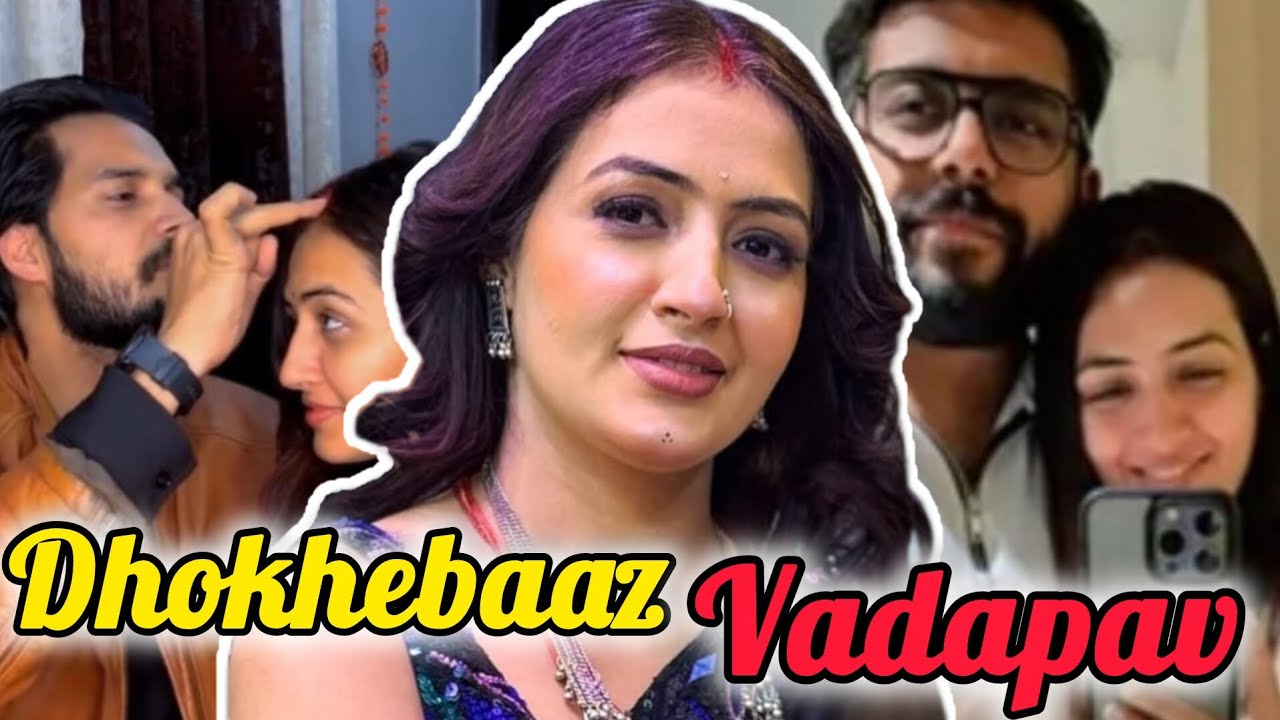 VADA PAV GIRL CHANDRIKA DIXIT EXPOSES HUSBAND'S CHEATING ON HER.