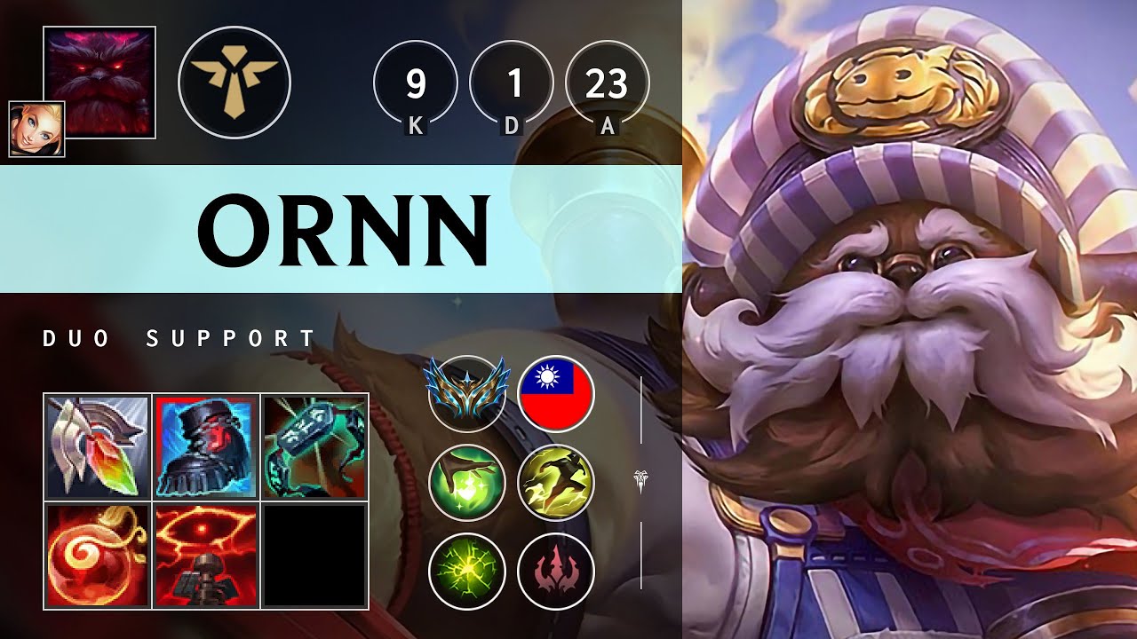 Ornn Support vs Blitzcrank - TW Challenger Patch 25.17