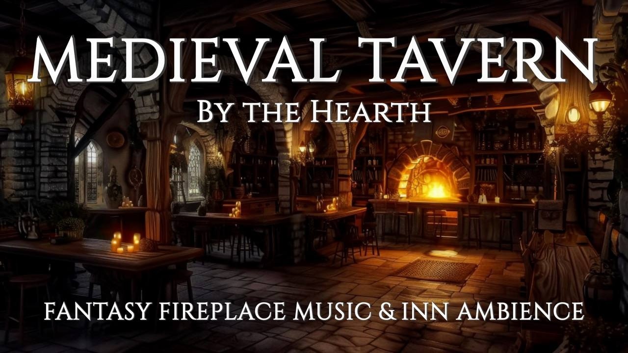 Medieval Tavern Music | Cozy Inn Ambience for Relaxation & Sleep