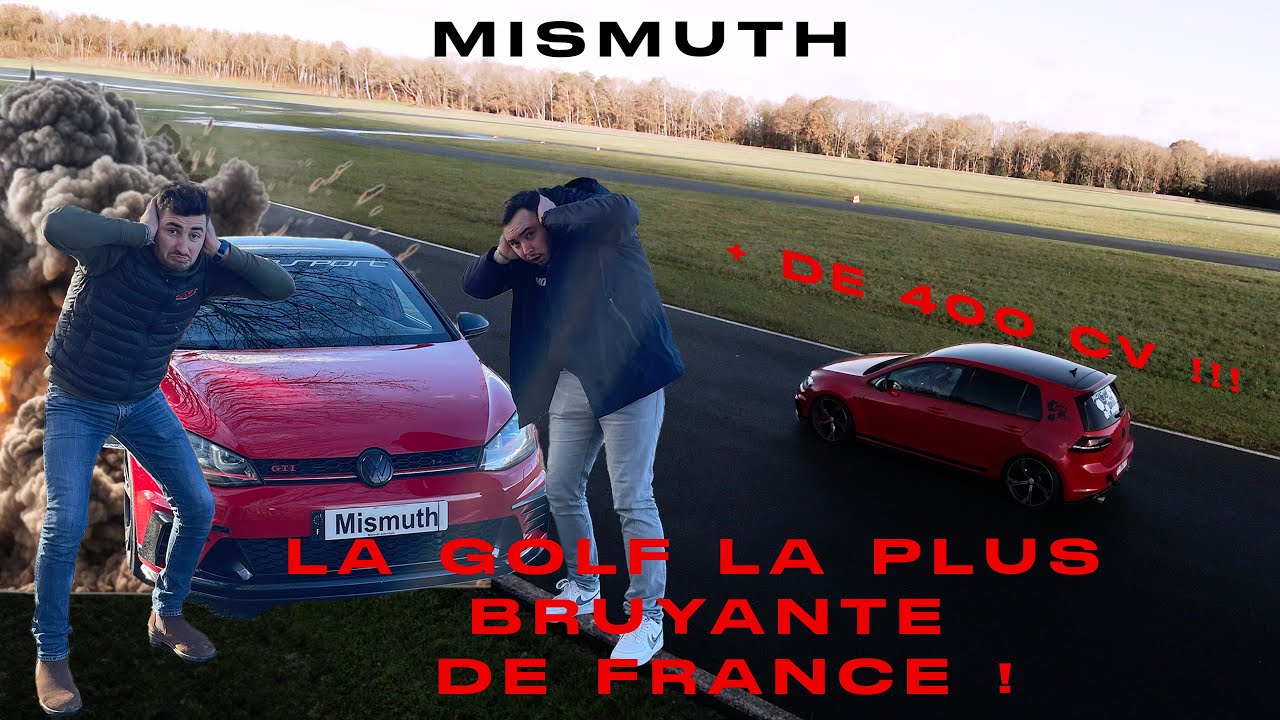 Golf GTI +400cv on se fait virer du circuit 🚀🔊
