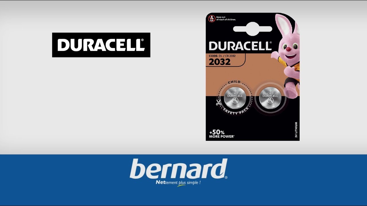 Piles Duracell  Boutons Lithium  -  Bernard