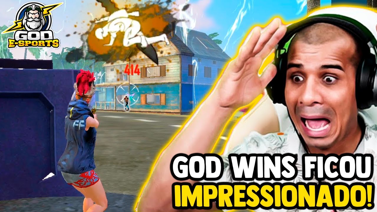 VOU ENTRAR NA GOD? GOD WINS SE IMPRESSIONOU COM MINHA HABILIDADE!!