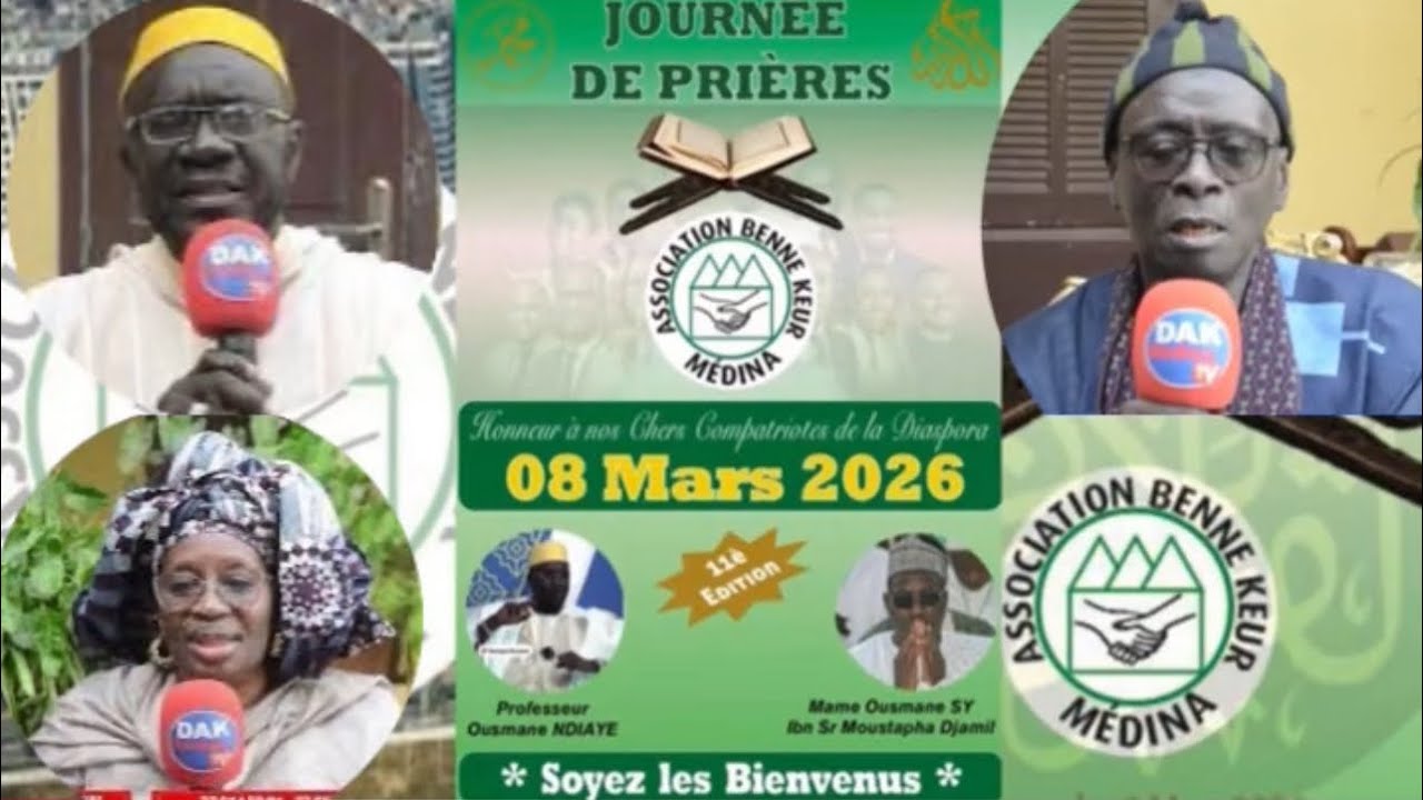 Annonce 11è conférence 33 Bene Keur / Thème: «devoir et obligation des femmes en Islam». Le 8 Mars 