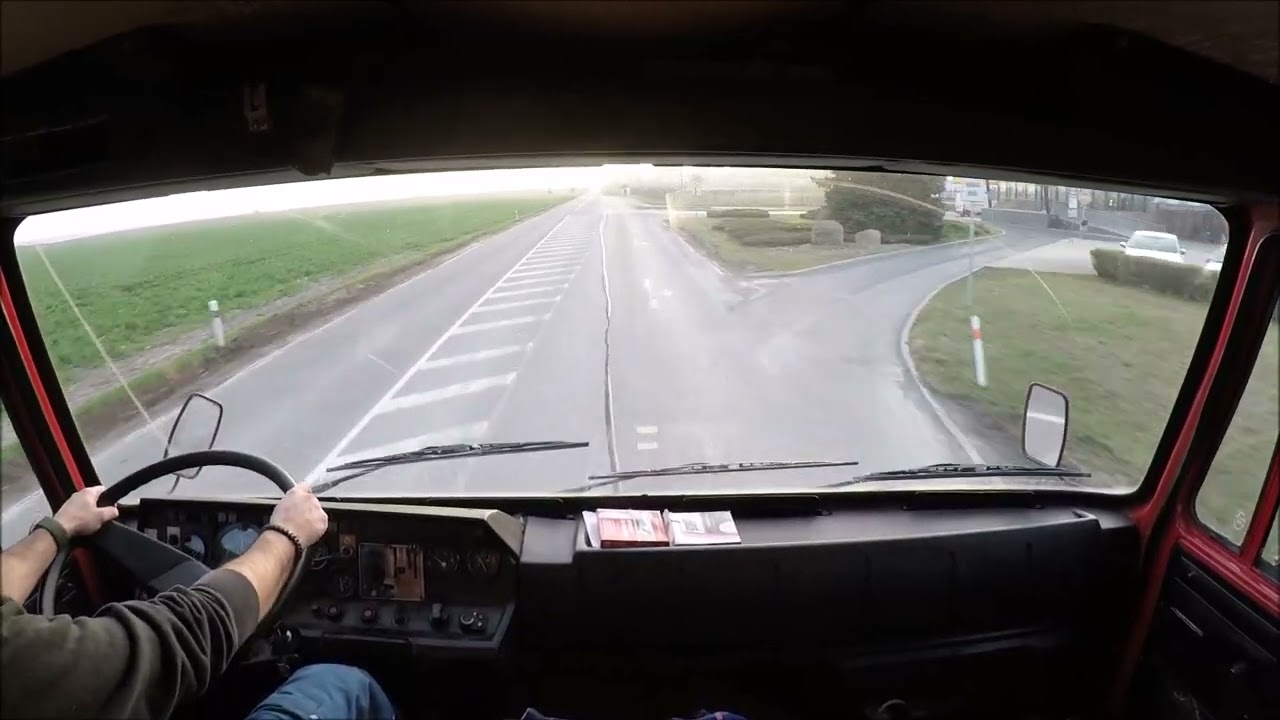TATRA T815 jízda z lomu/ POV driving TATRA