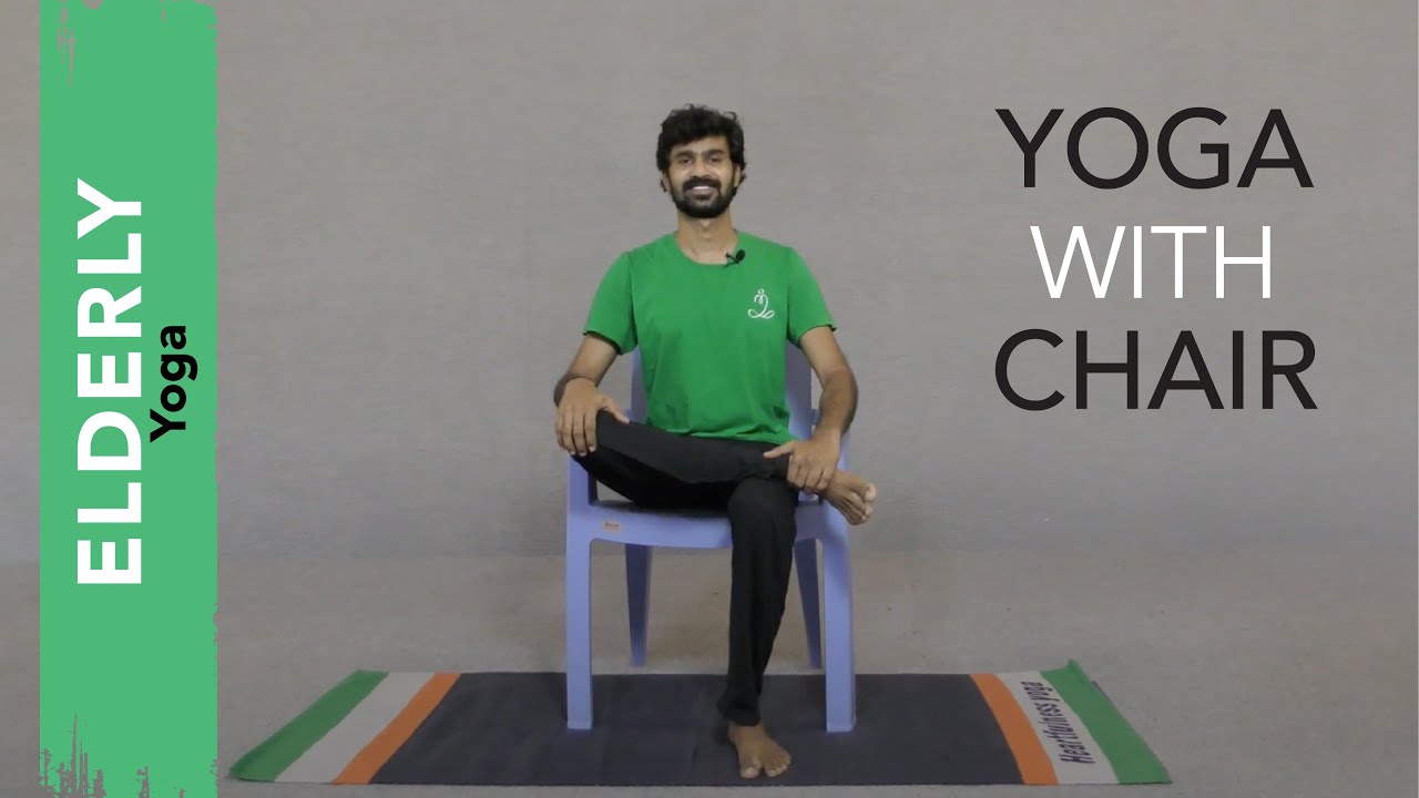 Chair Yoga for beginner's | Guided Relaxation | 40 Minutes | Yoga With Bala | Yoga Heartfulness