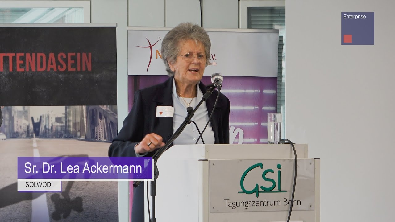 Rede von Sr. Dr. Lea Ackermann, SOLWODI, auf der Bündnistagung Nordisches Modell in Bonn am 27.09.20