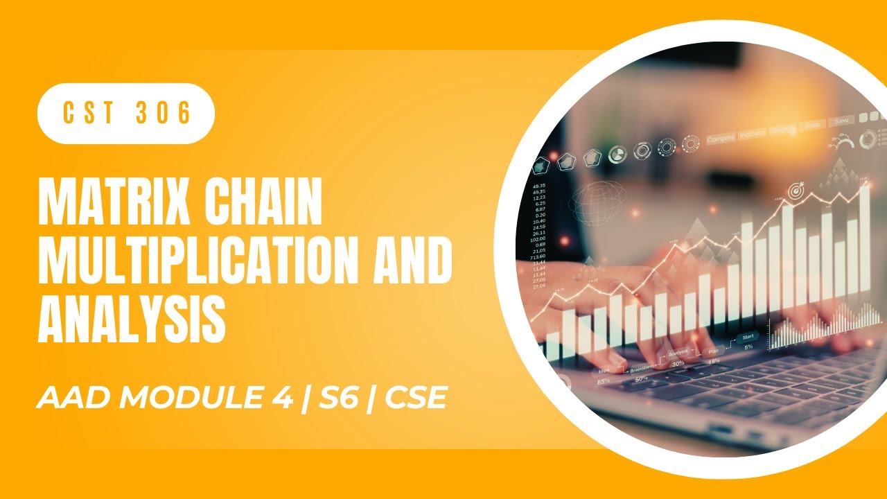 Matrix Chain Multiplication | CST306 | AAD MODULE 4 | KTU | Anna Thomas