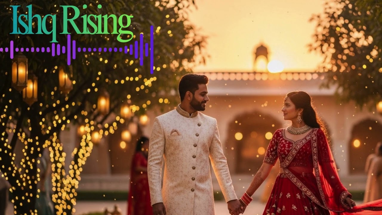 Romantic Indian Couple at Night Festival | Modern Bollywood Love Vibes