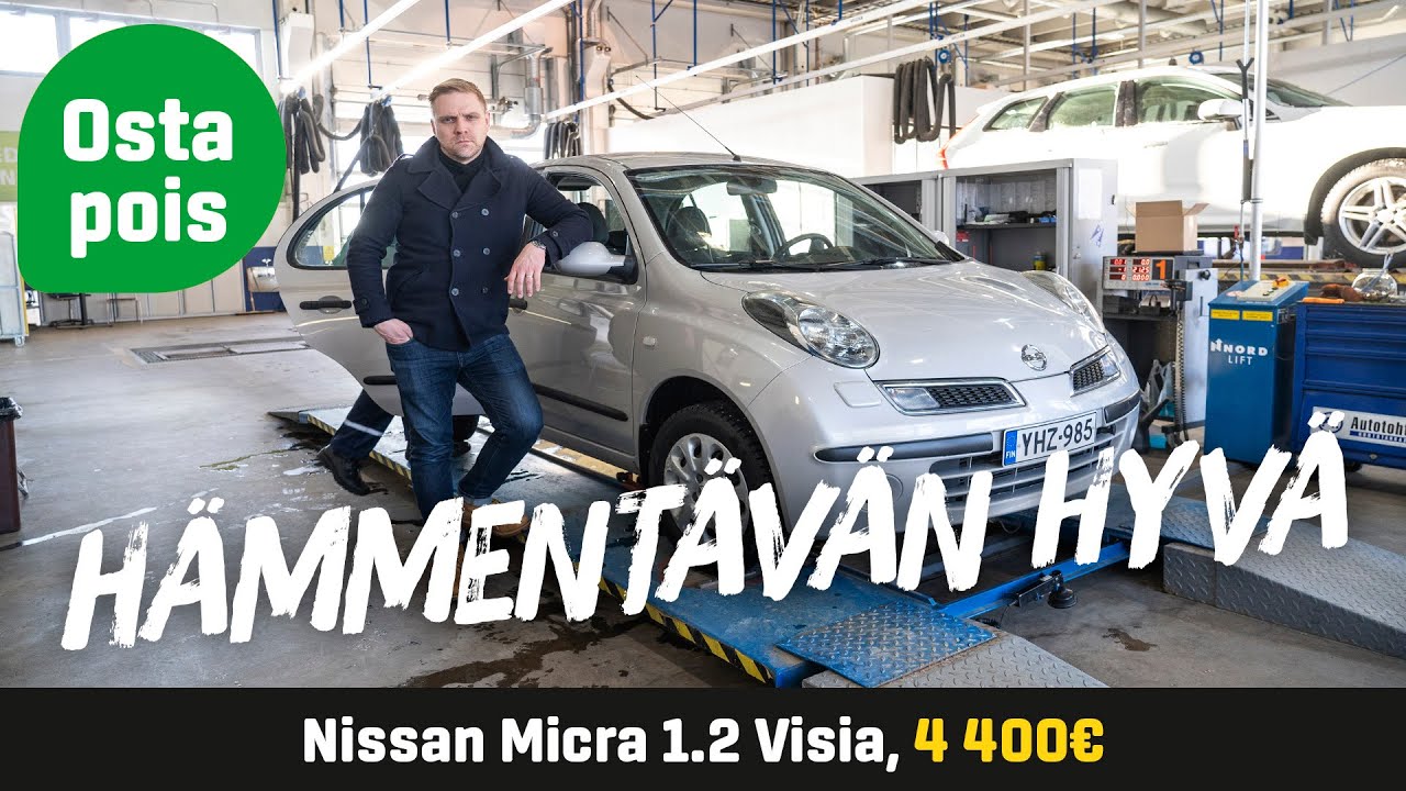 Käytetty: Nissan Micra 1.2 Visia (4 400€) - 
