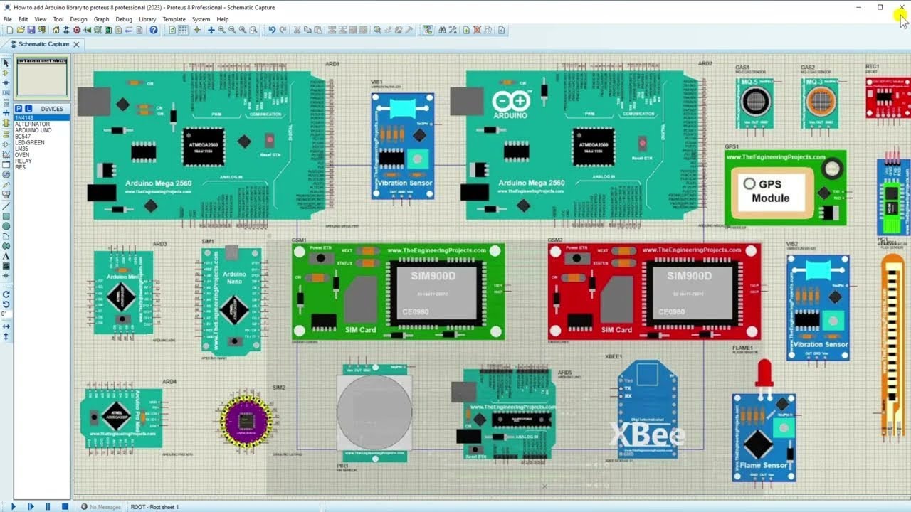 Comment Ajouter Des Librairies dans Proteus 8