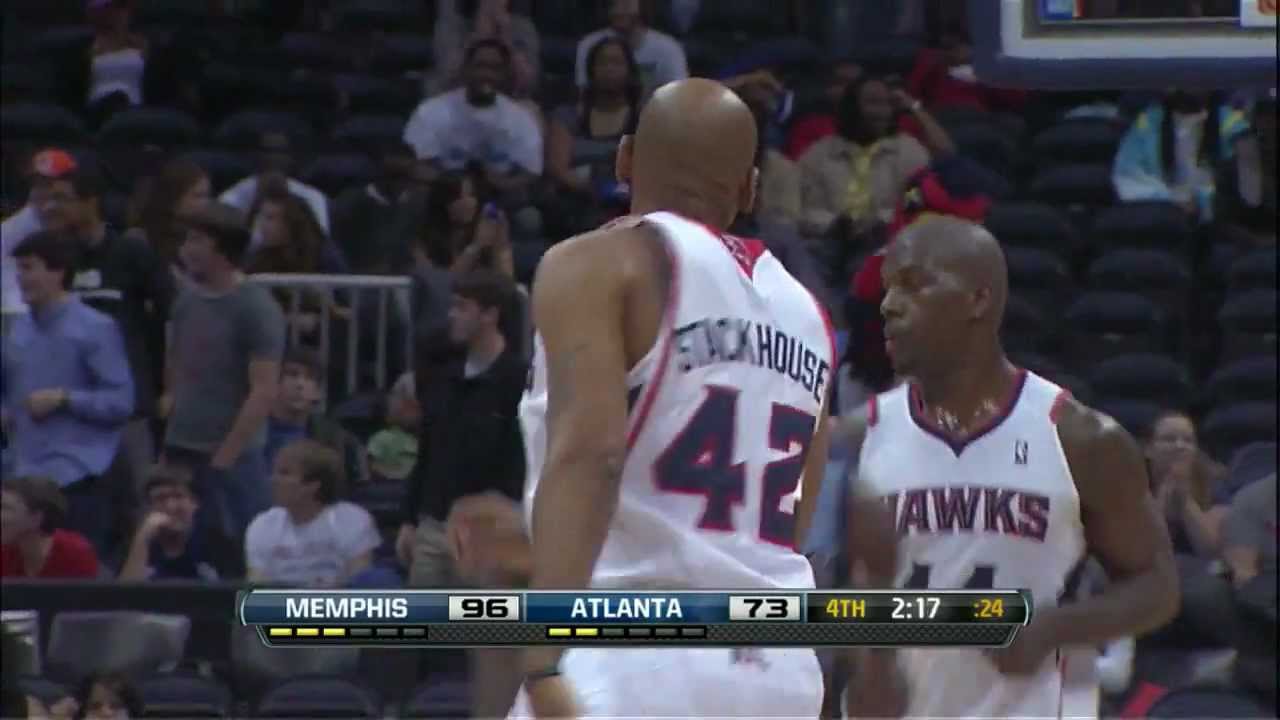 Jerry Stackhouse's the 2nd dunk in 2012！