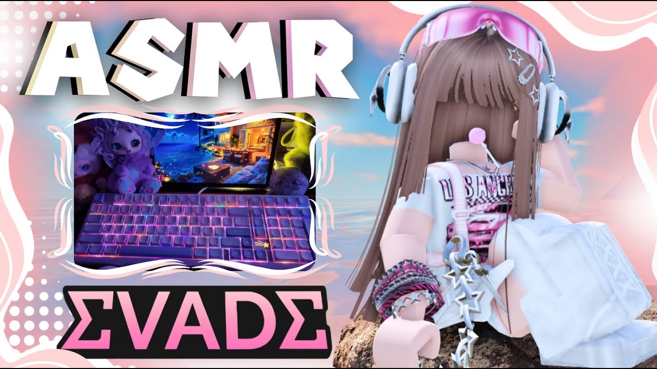 Roblox Evade | keyboard ASMR w/ handcam - No talk #8