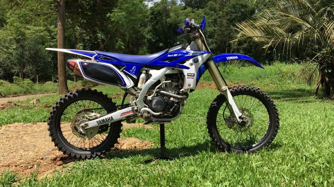 MINHA NOVA MOTO: YZ250F 2011 *ronco e corte*
