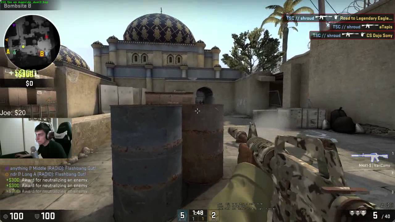 CS:GO - Top 20 Pro Twitch Highlights
