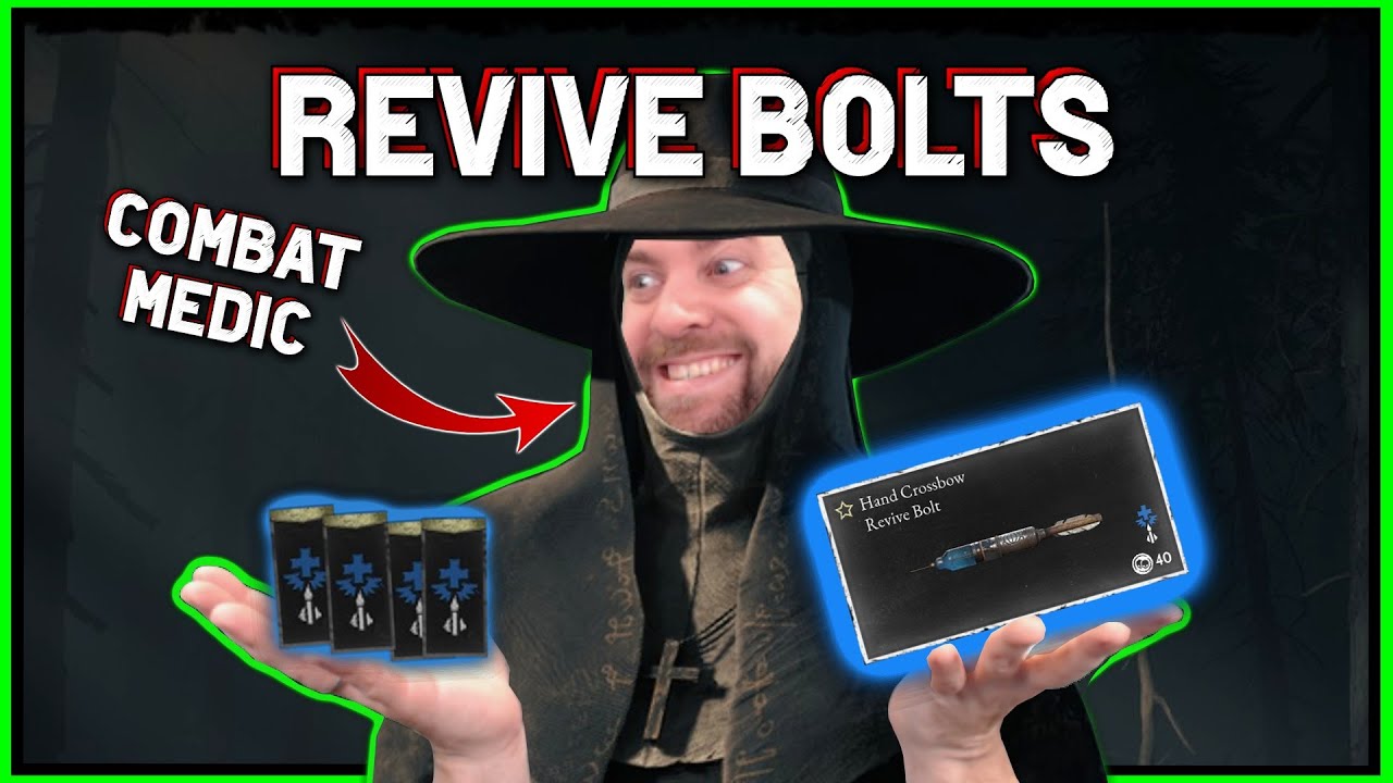 Revive Bolts: Combat Medic is REAL in Hunt Showdown ... the Hunt Community will HATE ME for this