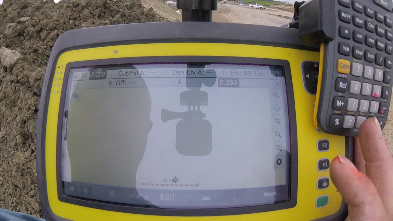 Trimble SCS900 Walking Topo